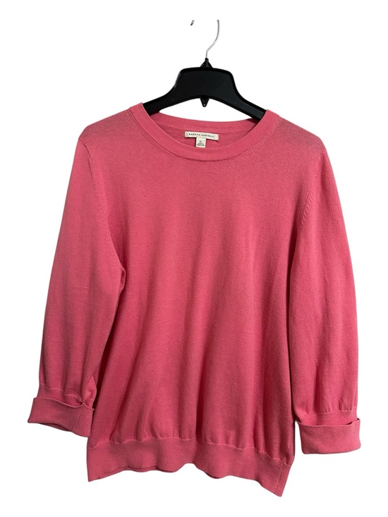 Banana Republic Sweaters - Banana Republic cotton and Cashmere Pink Crew Neck Sweater Size XL
